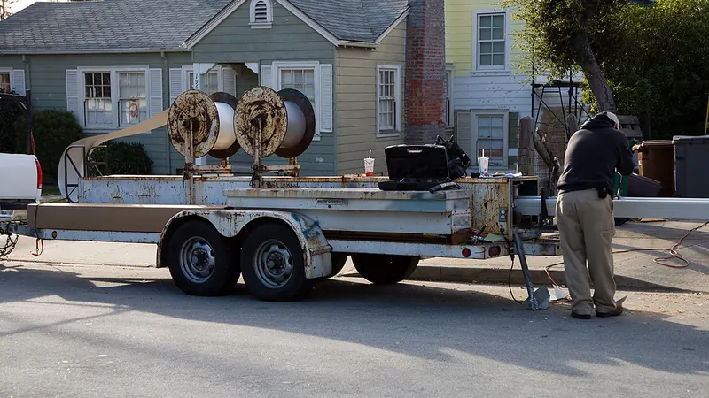 Gutter-forming machine producing a continuous seamless gutter length